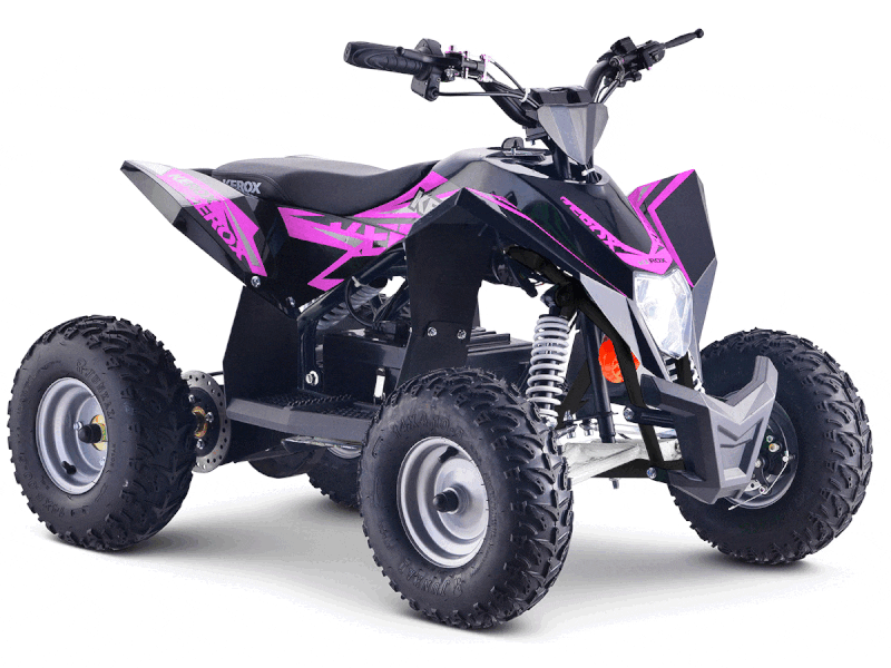 Quad électrique E-MKT Rose